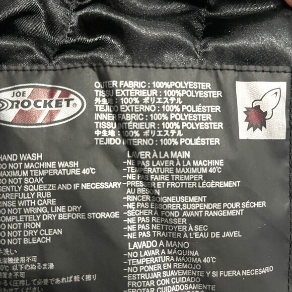 Joe Rocket Motorcycle Jacket Atomic 4.0 Women's Medium M Pink Black Retro Corset - Picture 5 of 16